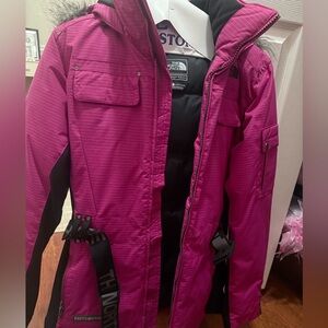 The North Face Women's Fuchsia Steep Tech  Ski Jacket